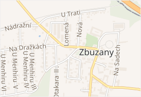 Jinočanská 136 v obci Zbuzany - mapa ulice