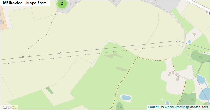 Mělkovice - mapa firem