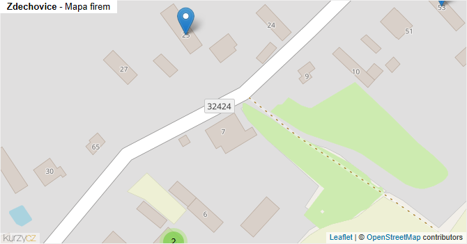 Zdechovice - mapa firem