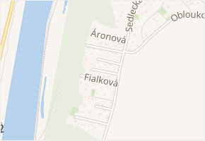 Diviznová v obci Zdiby - mapa ulice