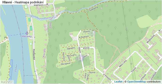 Hlavní - mapa podnikání