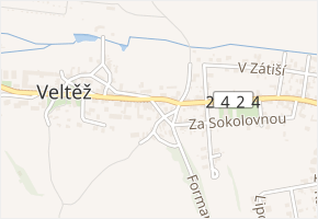 K Rokli v obci Zdiby - mapa ulice