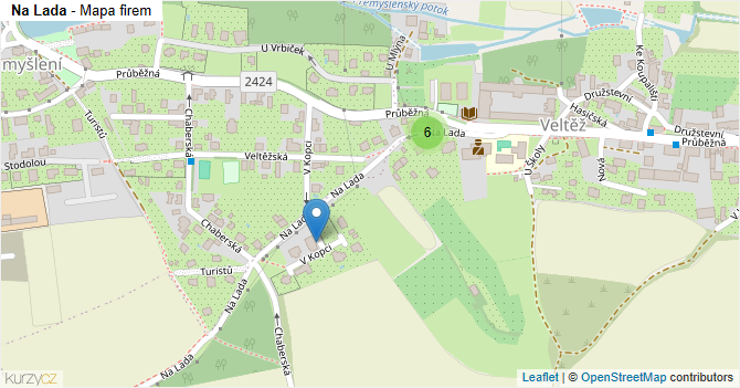 Na Lada - mapa firem