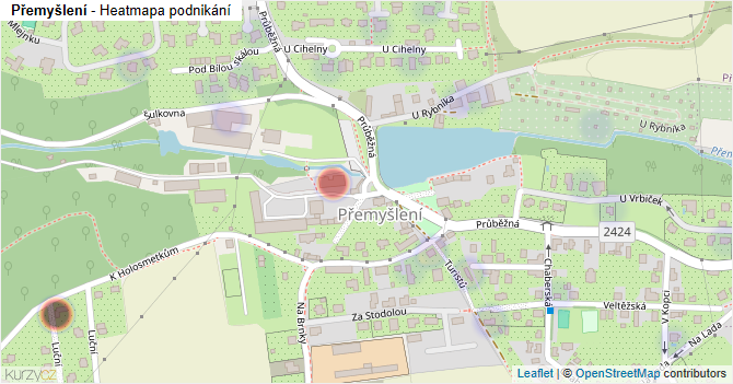 Přemyšlení - mapa podnikání