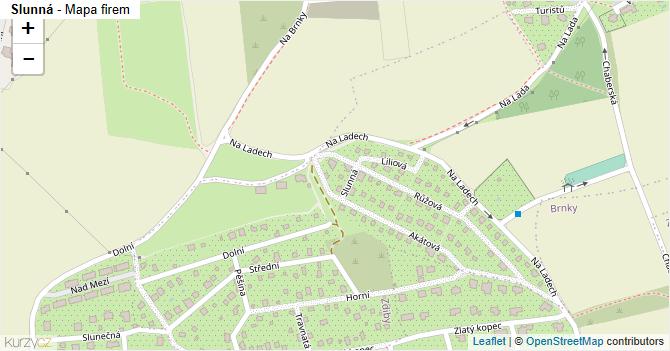 Slunná - mapa firem