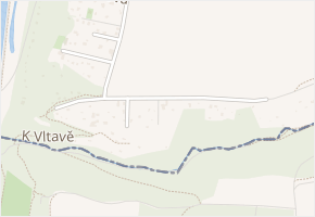 U Srubu v obci Zdiby - mapa ulice