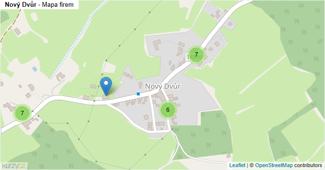 Nový Dvůr - mapa firem