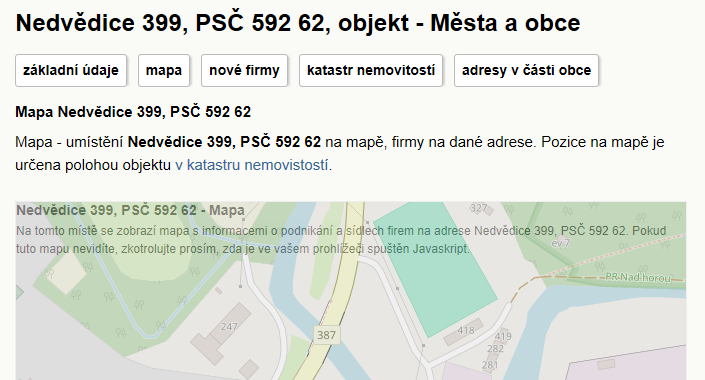 Brodská - záplavové mapy stoleté vody