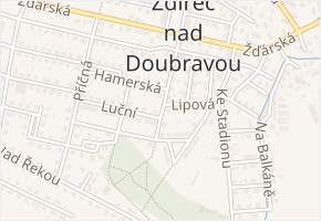 Mírová v obci Ždírec nad Doubravou - mapa ulice