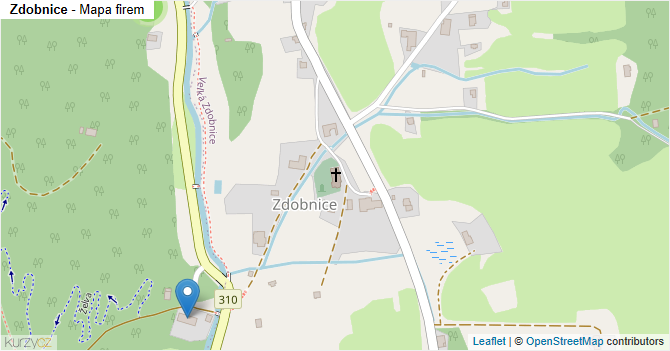 Zdobnice - mapa firem