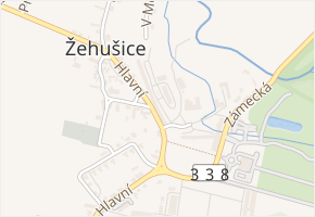 Ve Dvoře v obci Žehušice - mapa ulice