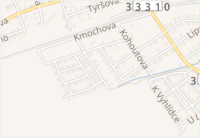 Kopretinová v obci Zeleneč - mapa ulice