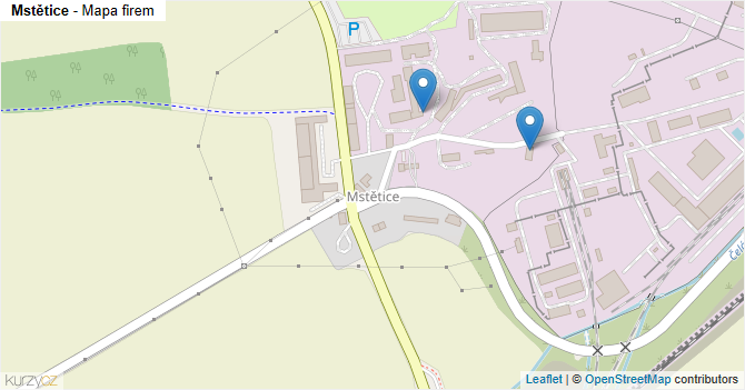 Mstětice - mapa firem