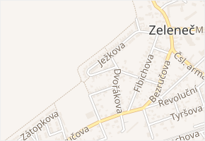 Vokáčova v obci Zeleneč - mapa ulice