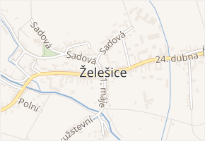 Vojtěcha Marka v obci Želešice - mapa ulice