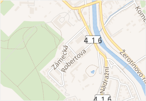 Cukrovarská v obci Židlochovice - mapa ulice
