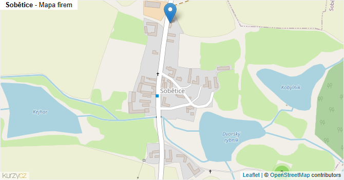 Sobětice - mapa firem