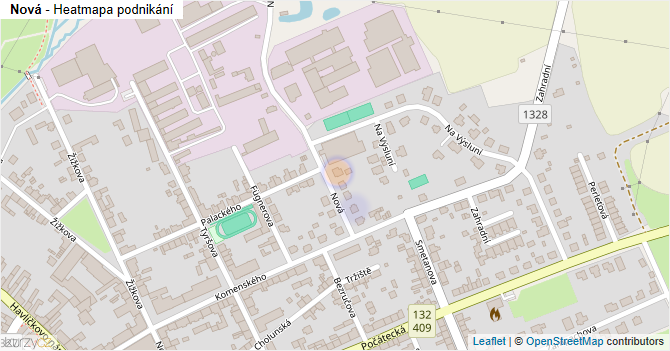 Nová - mapa podnikání