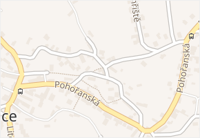 Pohořanská v obci Žitenice - mapa ulice
