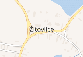 Žitovlice v obci Žitovlice - mapa části obce