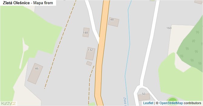 Zlatá Olešnice - mapa firem