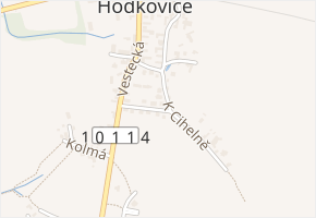 Slunečná v obci Zlatníky-Hodkovice - mapa ulice
