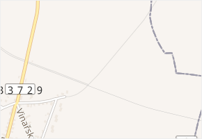 Na Vranině v obci Žleby - mapa ulice