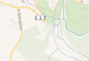 Za Lihovarem v obci Žleby - mapa ulice