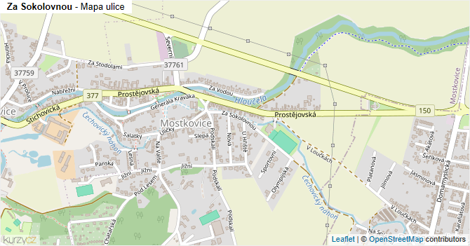 Zámecké náměstí - mapa firem