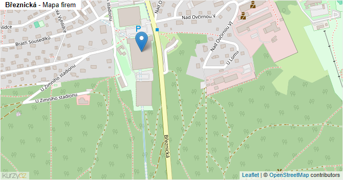 Březnická - mapa firem
