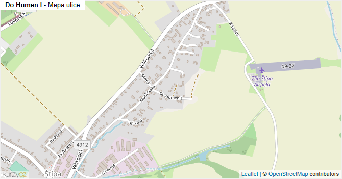 Do Humen I - mapa ulice