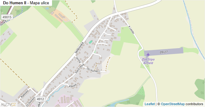 Do Humen II - mapa ulice