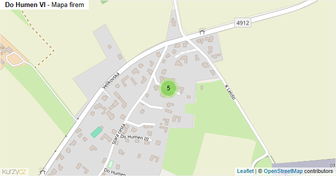 Do Humen VI - mapa firem