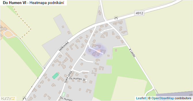 Do Humen VI - mapa podnikání