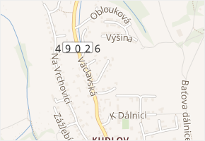 Do Polí v obci Zlín - mapa ulice