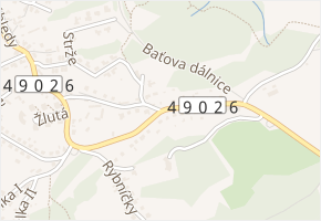 Formanka v obci Zlín - mapa ulice
