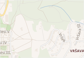 Horní Vršava VIII v obci Zlín - mapa ulice