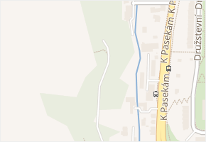 K Pasekám v obci Zlín - mapa ulice
