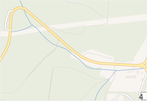 Mezilesí v obci Zlín - mapa ulice