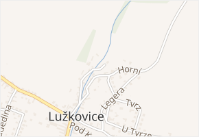 Novinová v obci Zlín - mapa ulice