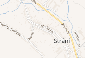 Novotného v obci Zlín - mapa ulice