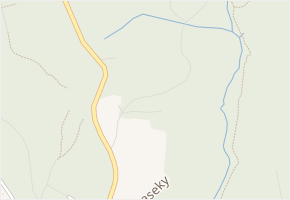 Orlovy Paseky v obci Zlín - mapa ulice