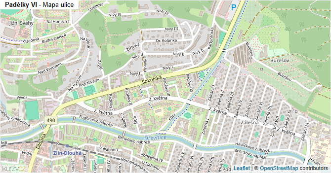 Padělky VI - mapa ulice
