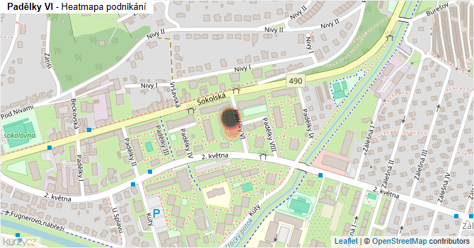 Padělky VI - mapa podnikání