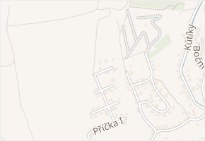 Příčka IV v obci Zlín - mapa ulice