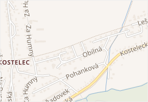 Pšeničná v obci Zlín - mapa ulice