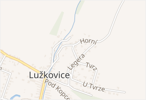 Spojová v obci Zlín - mapa ulice