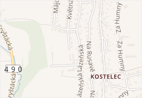 Třešňová v obci Zlín - mapa ulice