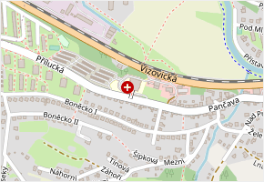U Gemini v obci Zlín - mapa ulice