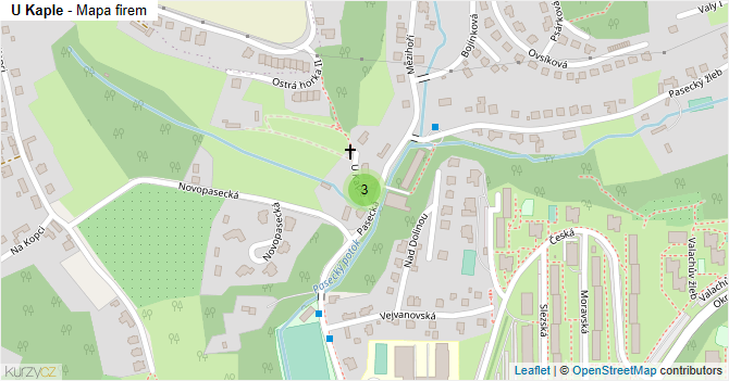U Kaple - mapa firem